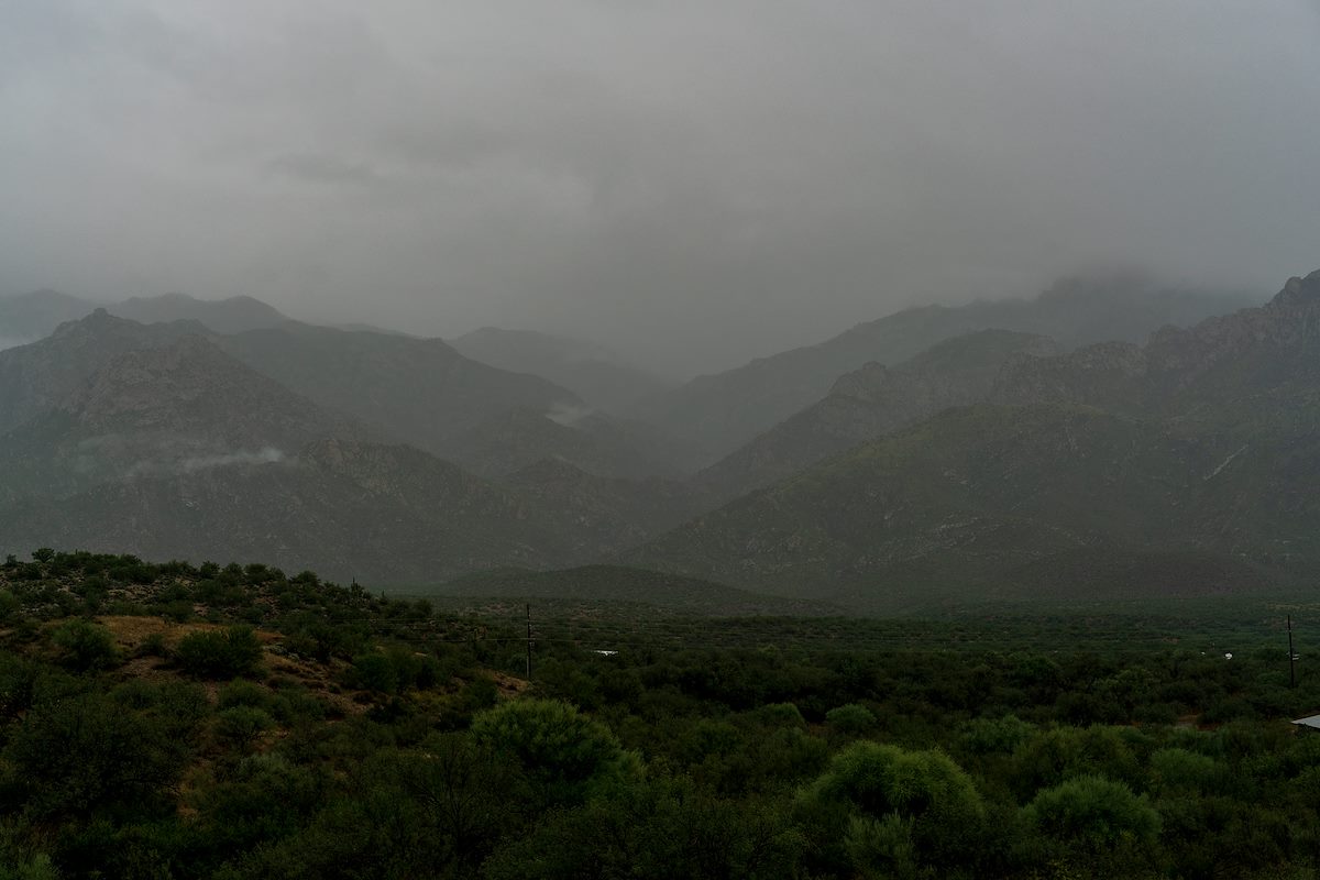 2018 October Storm from Oracle Road