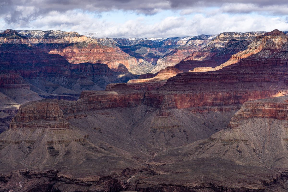 2019 December Clouds over the North Rim