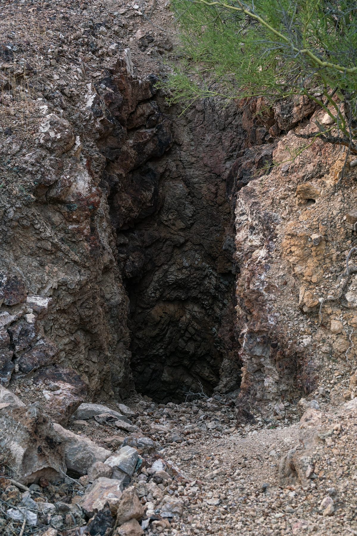 2020 August Remnants of Mining in the Waterman Mountains