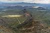 2020 February Waterman Peak looking towards the Tucson Mountains