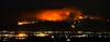 2020 June Bighorn Fire in the Santa Catalina Mountains from Ironwood Forest National Monument