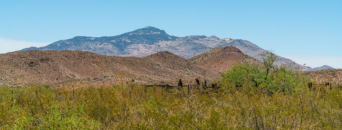 2020 June Old Corral above Wakefield Canyon with Rincon Peak in the Background