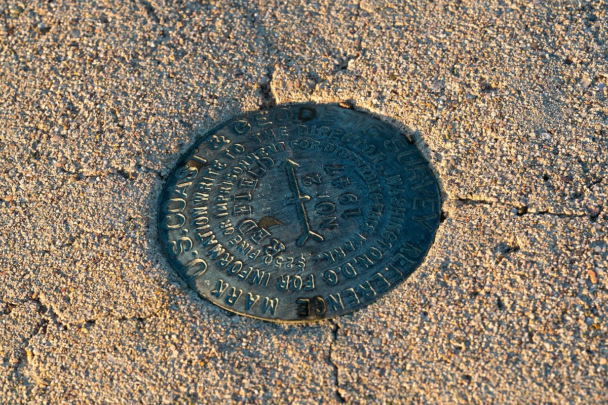 2020 June Redfield Benchmark near Redington Road