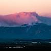 2020 June Sunset on the Bighorn Fire