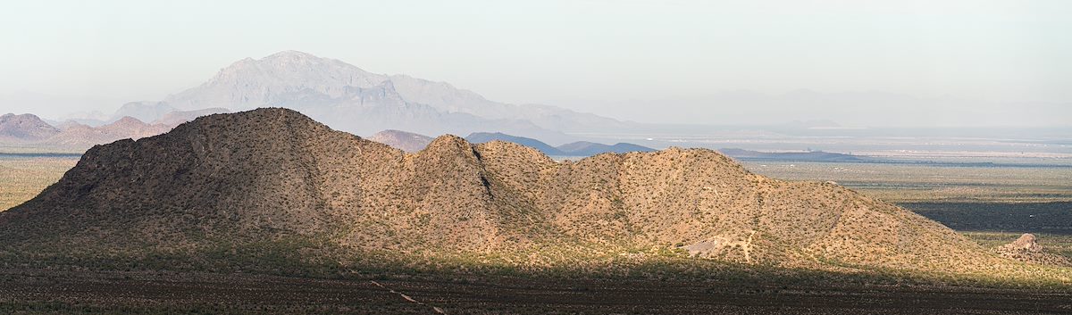 2020 November Looking Towards Newman Peak from Dos Titos