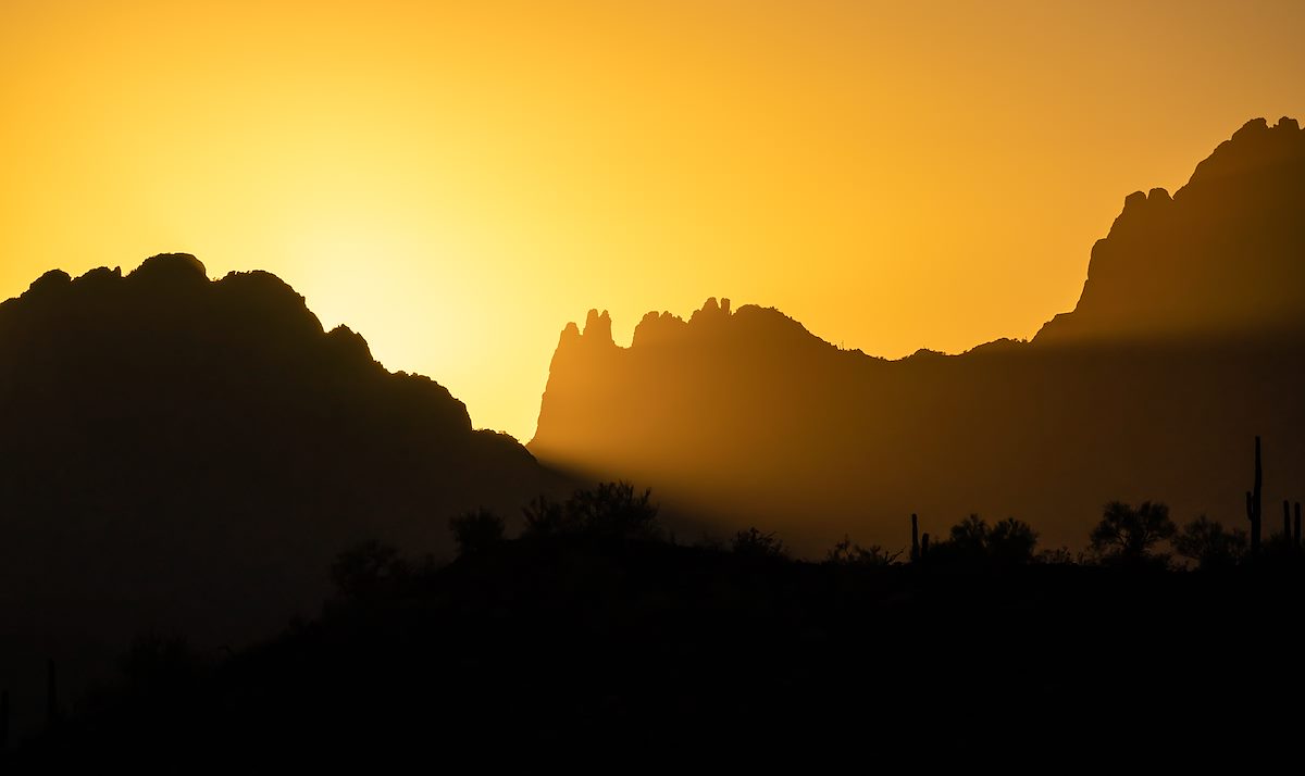 2020 November Sunset from the Samaniego Hills