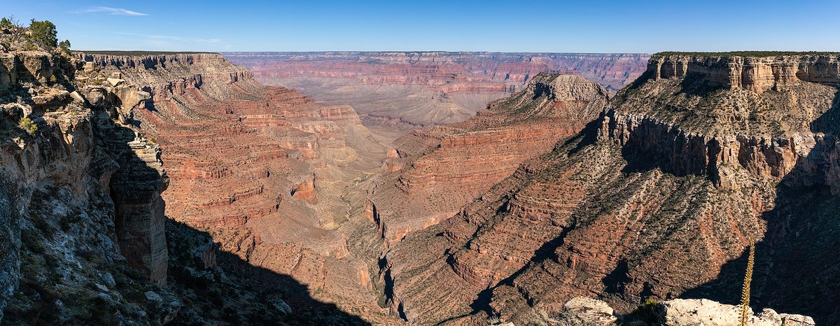 2020 October View from the South Rim above Turquoise Canyon