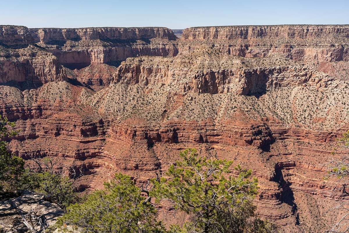 2020 September Hiking the Rim above Boucher Creek