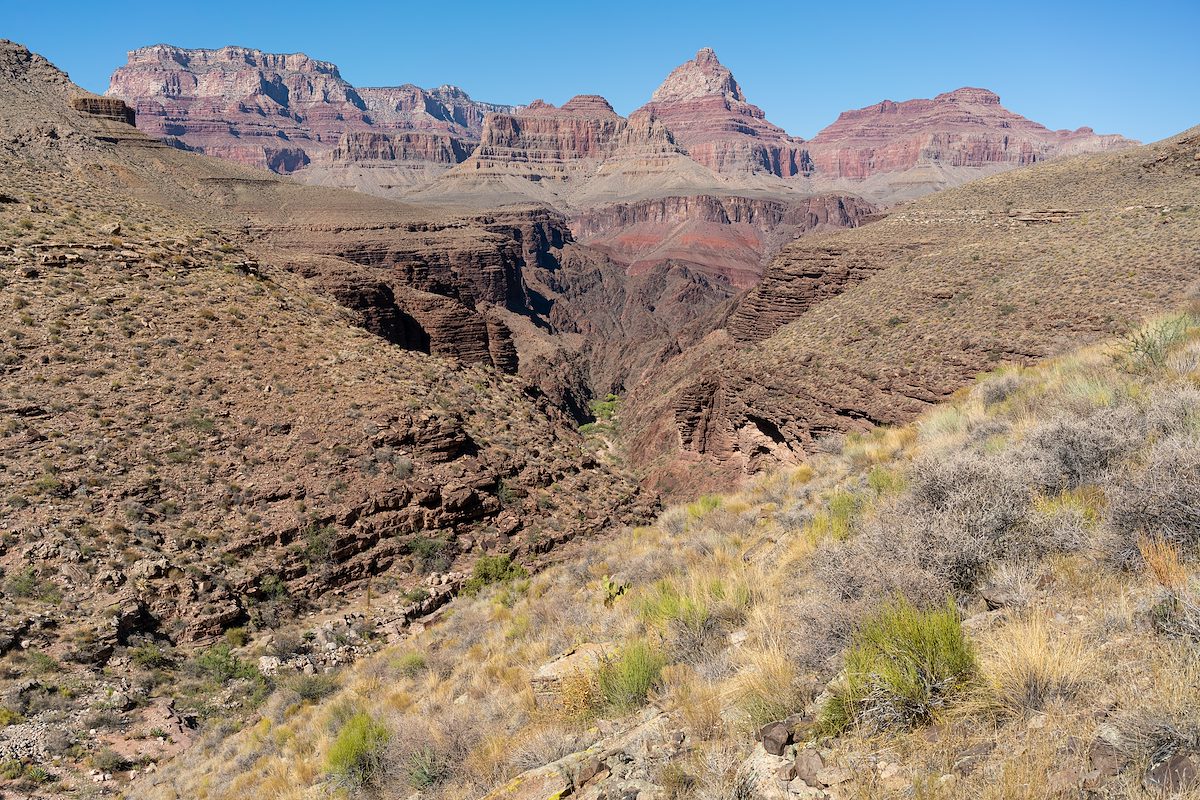 2020 September Looking Down Hance Creek