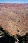 2020 September Looking down on Travertine Canyon on the hike from Cocopa to Yuma Point