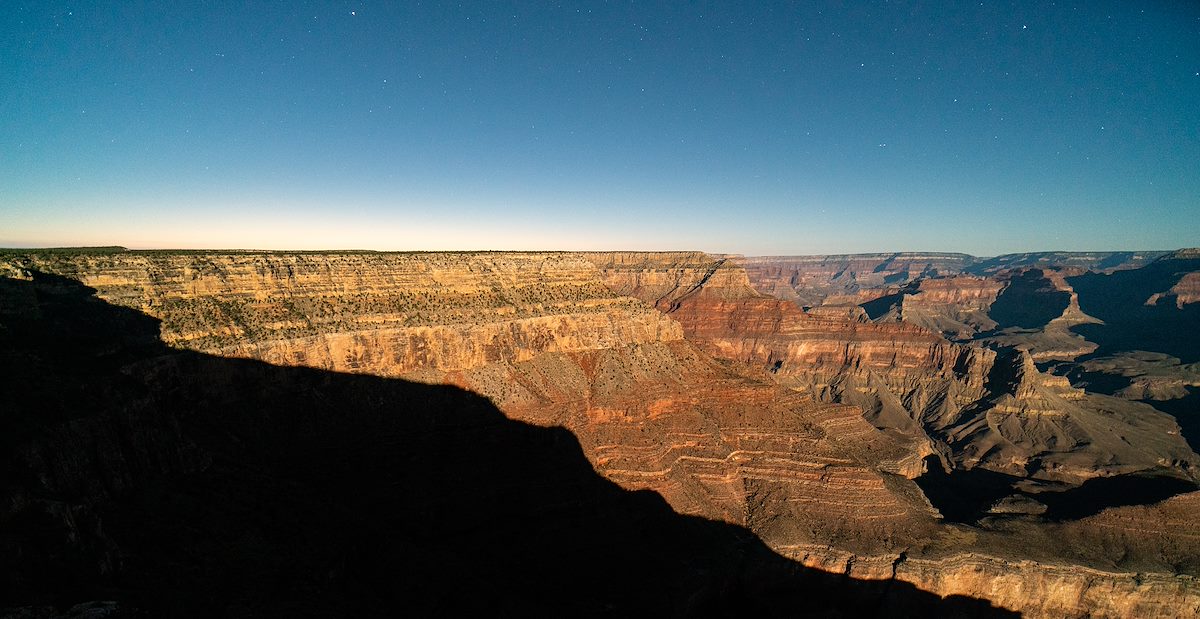 2020 September Yuma Point Moon Shadow