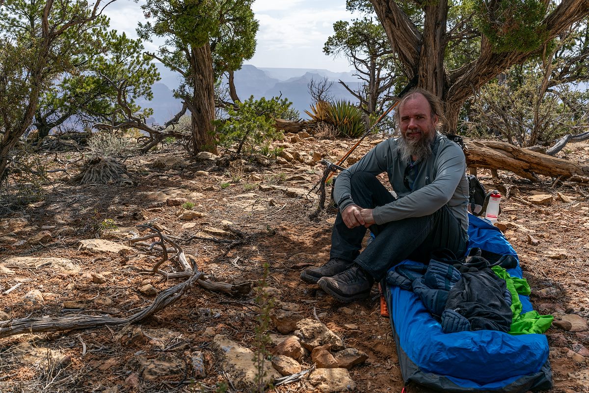 2021 April Camped near Walapai Point