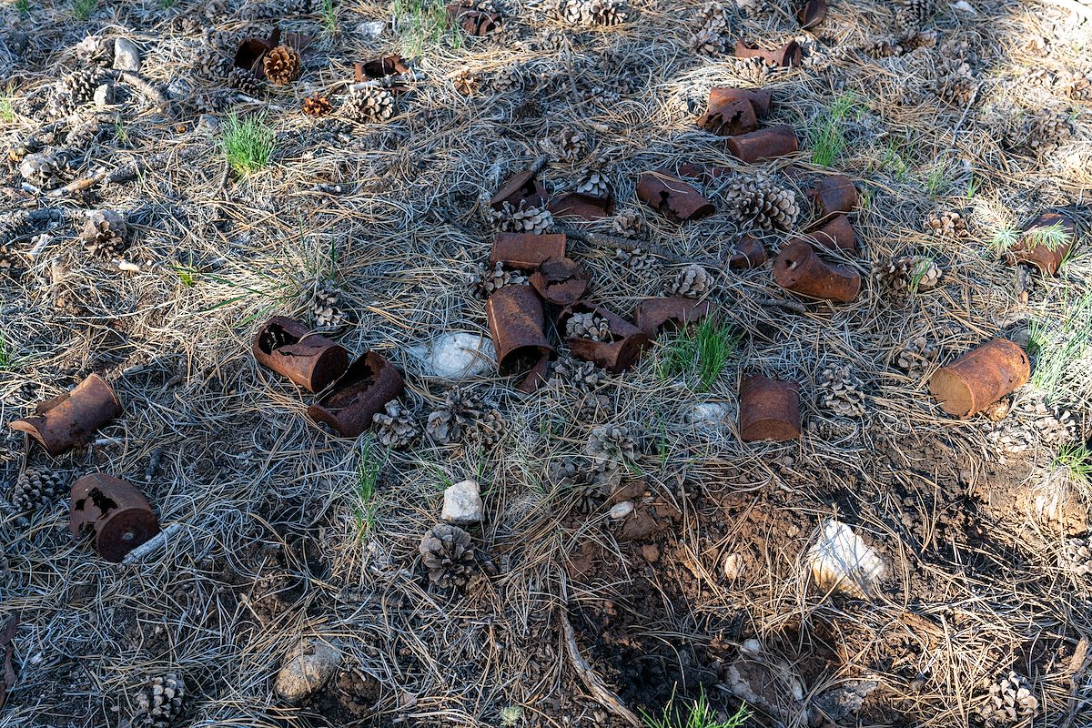 2021 April Historic Trash on the South Rim