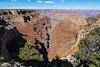 2021 April Looking down Topaz Canyon from the Rim of the Grand Canyon