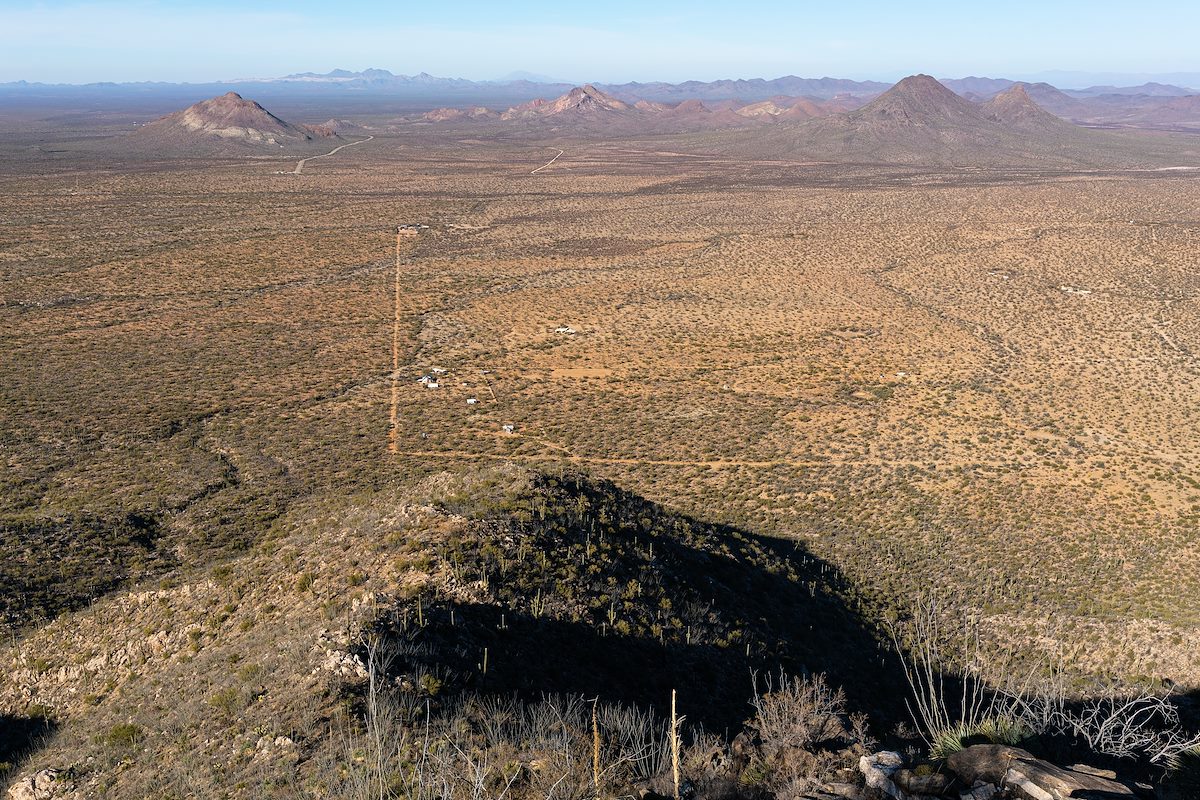 2021 January Peaks North of the Coyote Mountains