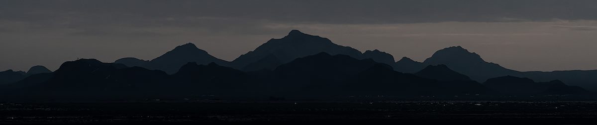 2021 July Waterman Mountains from Signal Hill