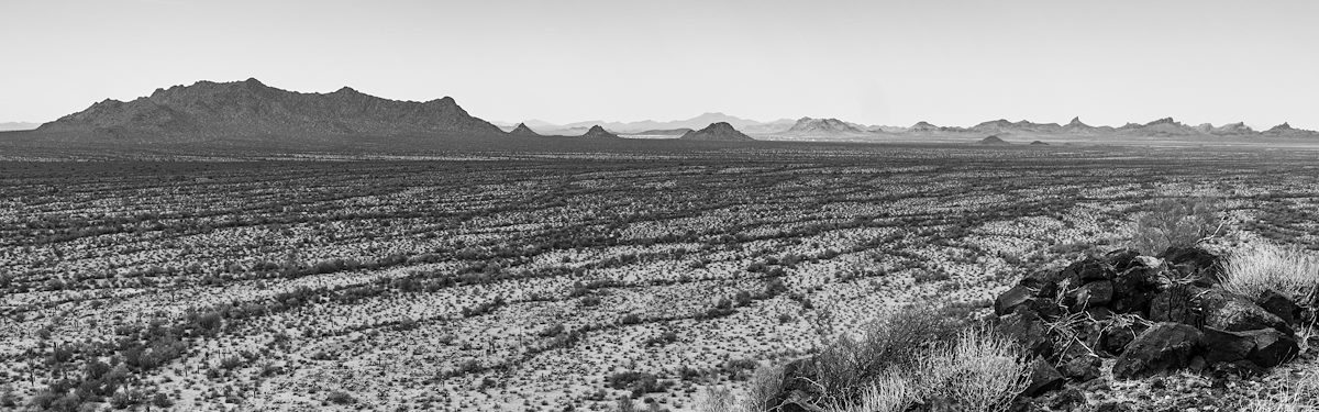 2021 March West Silver Bell Mountain from Point 2211