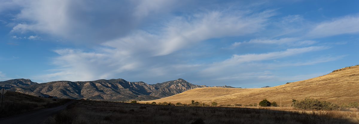 2022 November Ash Creek Road into the Galiuro Mountains