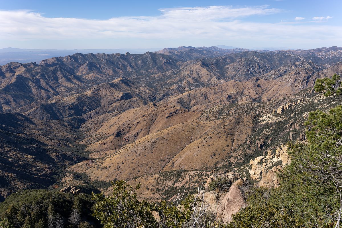 2022 November Looking towards Kielberg Peak from the Bassett Peak Trail