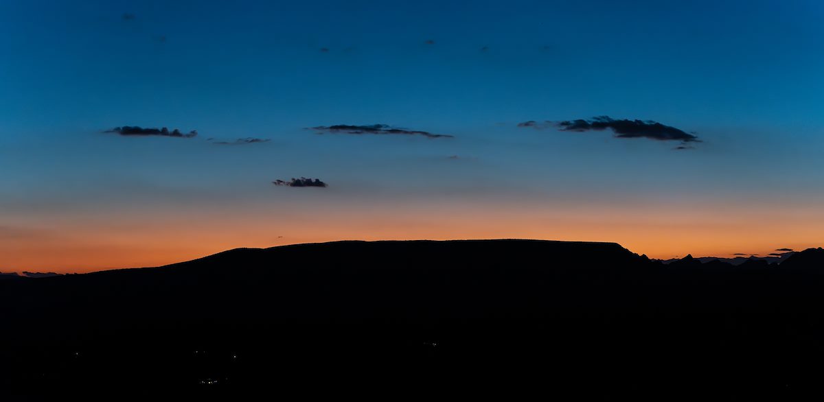 2022 September After Sunset on the Doe Mountain Trail