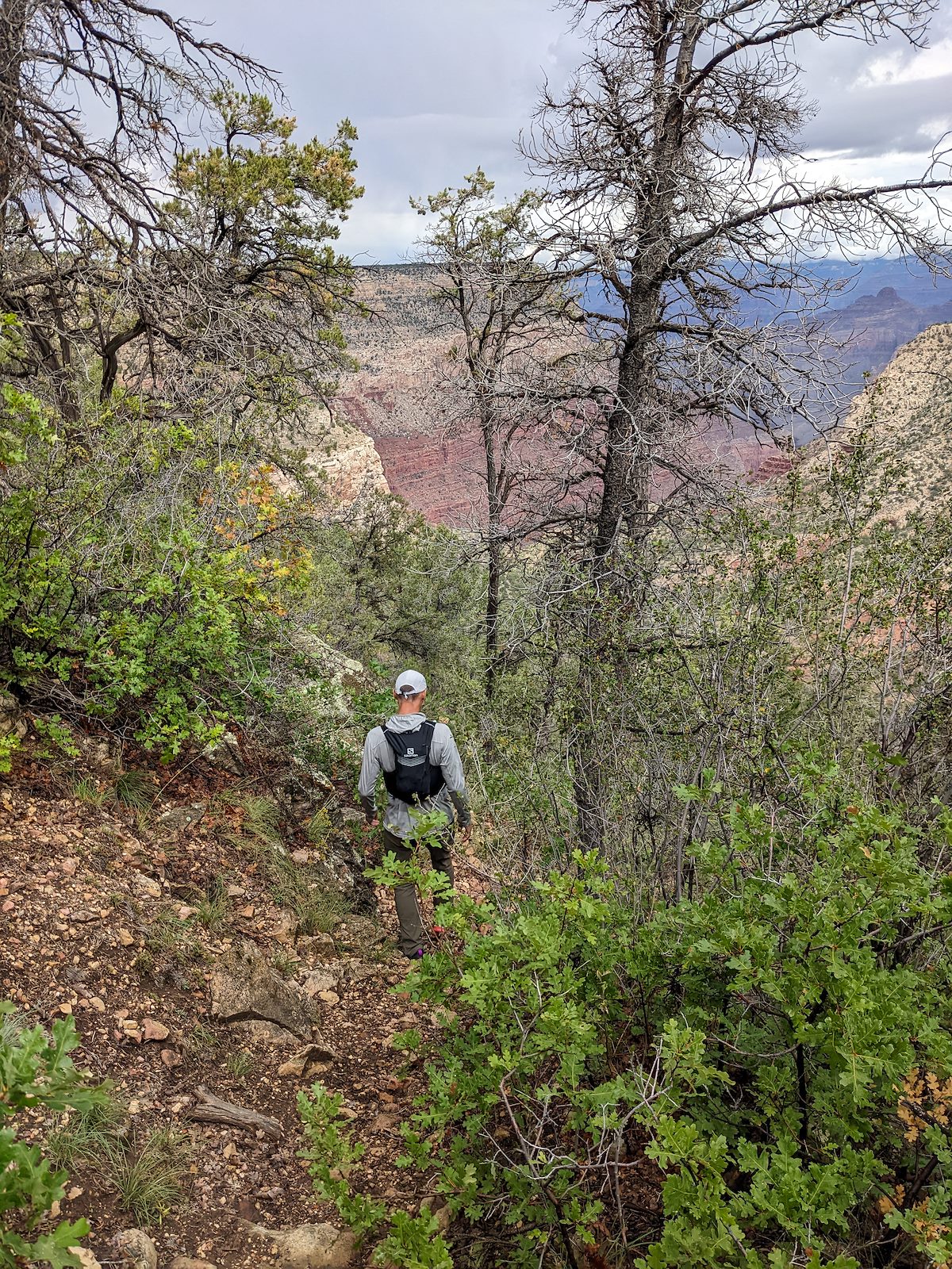 2022 September Descending the Waldron Trail