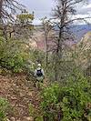 2022 September Descending the Waldron Trail