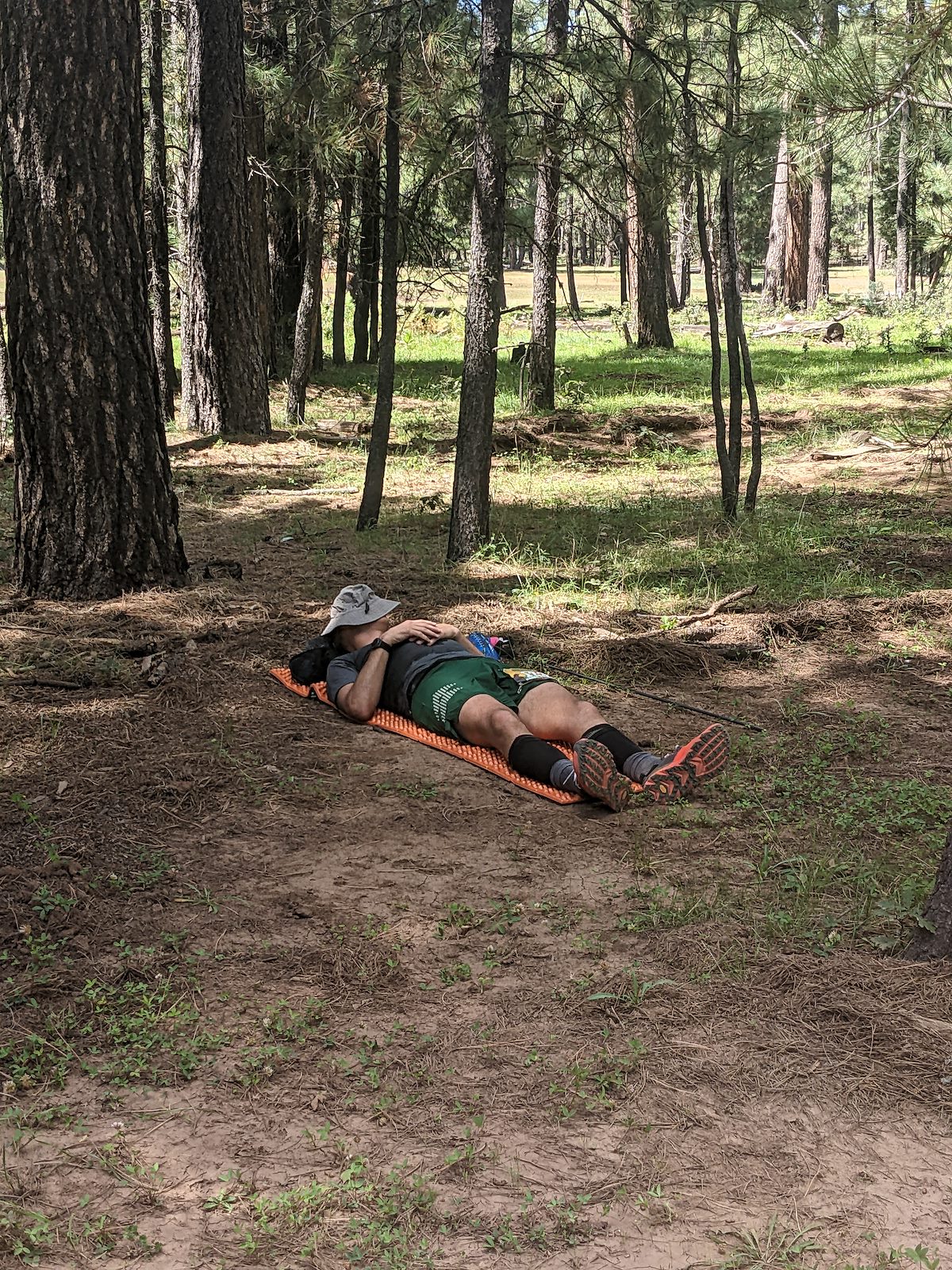 2022 September Trail Nap at Dickerson Flat