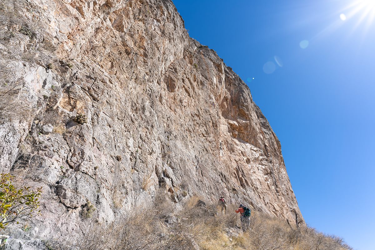 2023 February Hiking the Climbers Trail on Mount Bruce