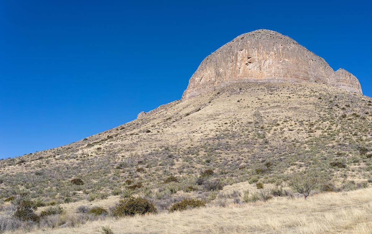 2023 February Mount Bruce from the Parking Area