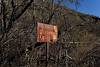 2023 November Old Sign in Sabino Canyon