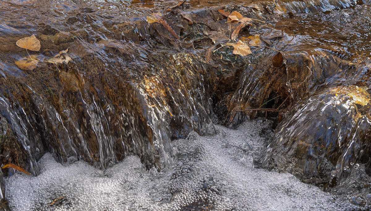 2024 December Rushing Water in Cienega Creek