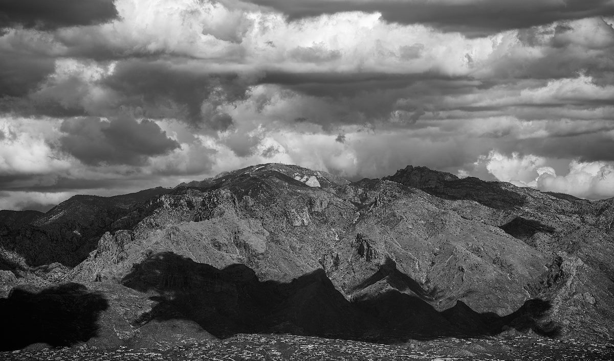 2024 March Santa Catalina Mountains from Bren