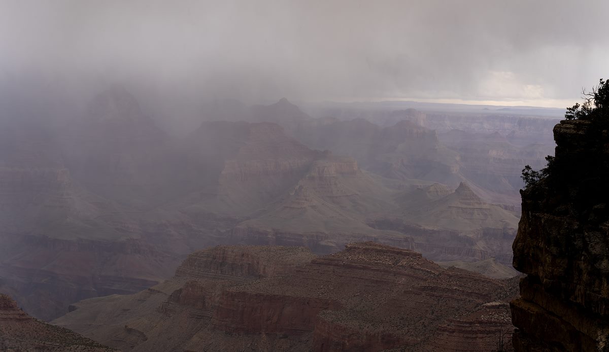 2024 May Storm Rolling Across the Canyon