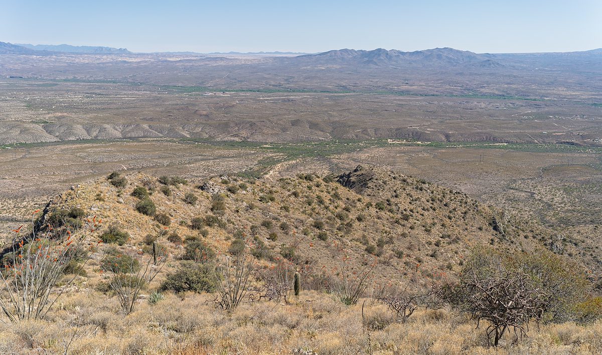 2025 April Looking Across UN 4976 to the Empire Mountains