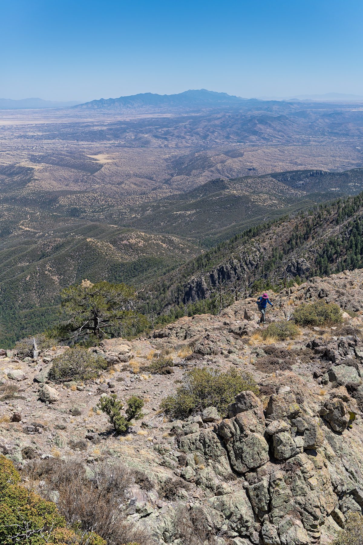 2025 April On the way to 88 Mac with the Huachuca Mountains in the Background