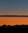 2025 July Sunset Sliver Moon