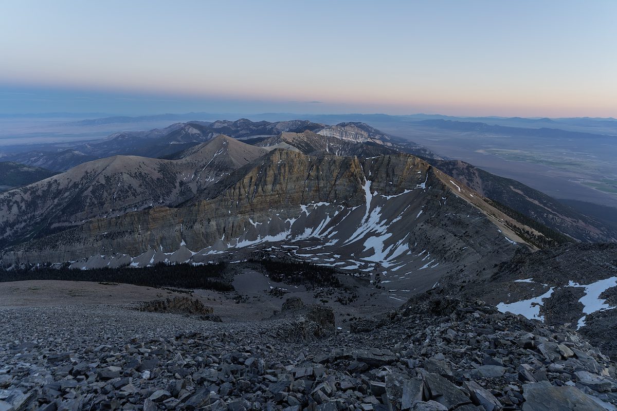 2025 June Looking South from Wheeler Peak
